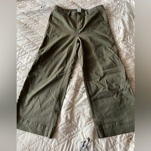 Gap Wide leg crop jeans size 12